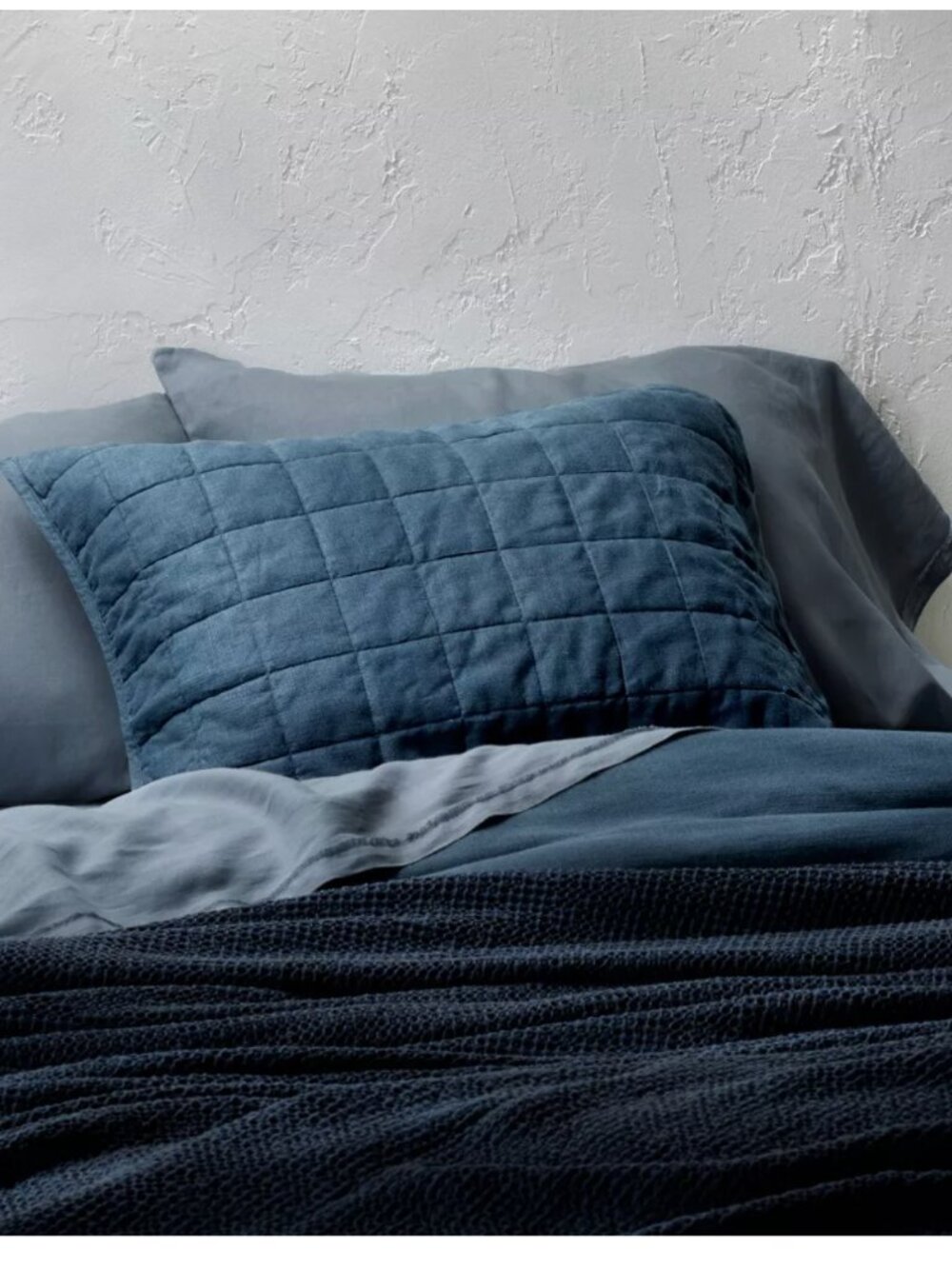 Casaluna Heavyweight Linen Blend Quilt Shams - King